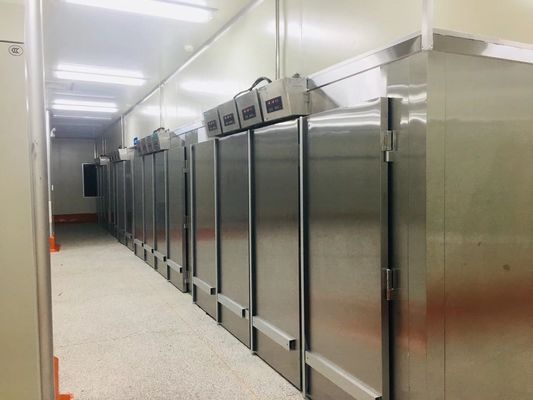 Yasur YST-1R2 Cuộn Loại Bột Bột Cuối Cùng Proofer Lên Men Phòng Giá Đỡ Đôi Khay 40X60cm 220V 2KW