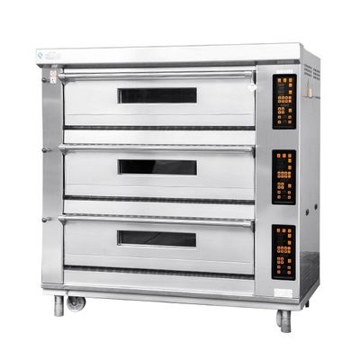 Yasur Bakery Deck Oven 3 Tầng 6 Khay Nướng Bánh Cho Khay 40X60cm