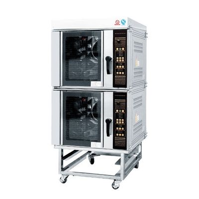Yasur Ten Trays Air Fasher Lò nướng đối lưu 40X60cm 2X9.5Kw Cookie Croissant Tars
