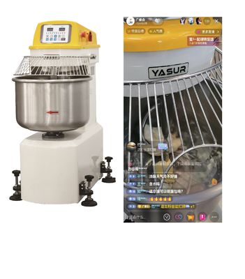 Máy trộn bột xoắn ốc 180 Pound 4.5kw Động cơ đôi xoắn ốc xoắn ốc tốc độ kép