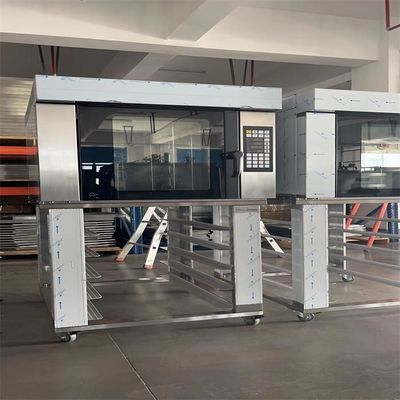 Yasur Năm khay Lò nướng đối lưu thông thường 40X60cm Lò nướng bánh mì và bánh sừng bò Đan Mạch