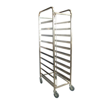 Dịch vụ thực phẩm NSF Lò nướng bằng thép không gỉ Giá đỡ Xe đẩy nướng bánh