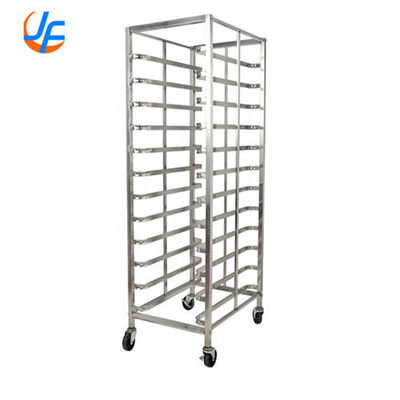 Giá đỡ lò nướng đôi 800 * 600 Giá đỡ khay nướng bằng thép không gỉ Giá đỡ lò nướng