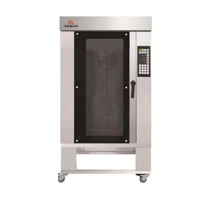 Lò nướng đối lưu dưới 16kw Mười khay 40X60cm dành cho bánh quy và bánh ngọt Croissant của Đan Mạch