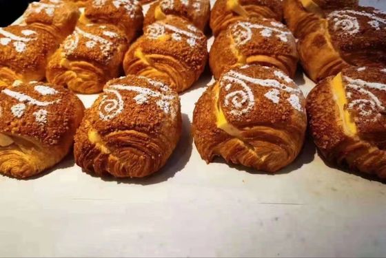 Revisable Pastry Dough Sheeter Machine Croissant Puff Làm nhiệm vụ nặng nề theo phong cách châu Âu 0,75kw