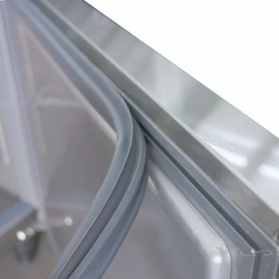 30 khay 220v Tủ đông thẳng đứng thương mại Máy làm lạnh thẳng đứng bằng thép không gỉ 4 cửa