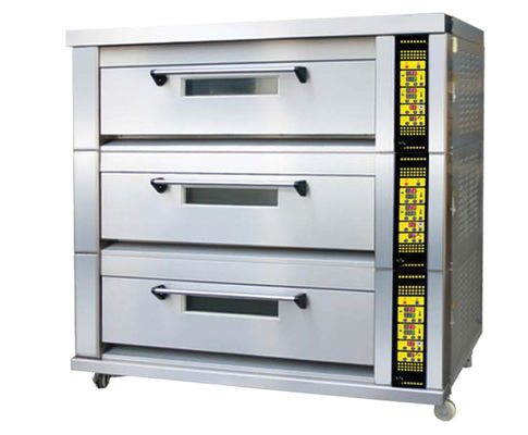 Yasur Bakery Deck Oven 3 Tầng 6 Khay Nướng Bánh Cho Khay 40X60cm