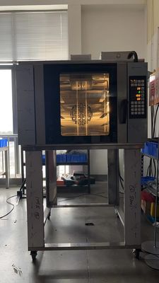 Lò nướng gas thông thường Yasur Hot Air 5 khay của Mỹ Lò nướng bánh mì và bánh ngọt Đan Mạch 18&quot;X26&quot; 9.5Kw, có hơi nước