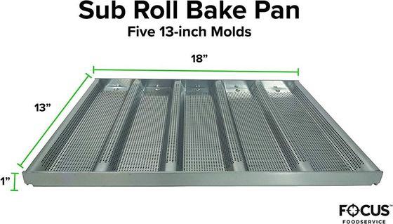 Khay nướng và khay nướng bánh sandwich cuộn nhôm Sub
