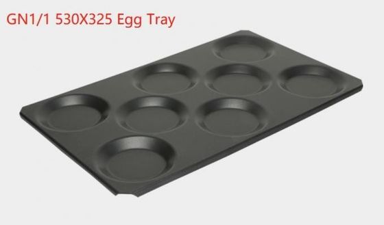 Foodservice Lò Nướng Kết Hợp Gastronorm GN 1/1 Khay Nướng Trứng Bằng Nhôm Chống Dính 530x325mm
