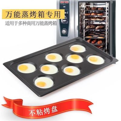Foodservice Lò Nướng Kết Hợp Gastronorm GN 1/1 Khay Nướng Trứng Bằng Nhôm Chống Dính 530x325mm