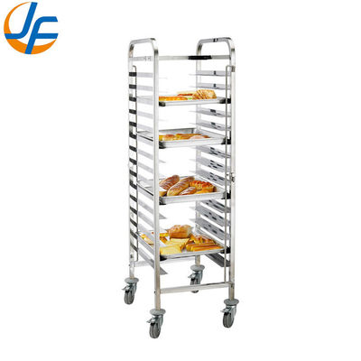 Khay Nướng Bánh Inox Xe Đẩy Giá Để Chảo - 20 Chảo