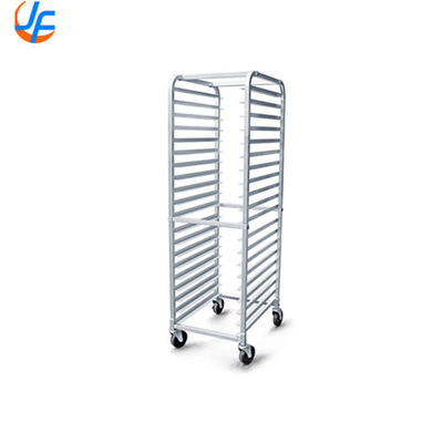 Giá đỡ lò nướng đôi 800 * 600 Giá đỡ khay nướng bằng thép không gỉ Giá đỡ lò nướng