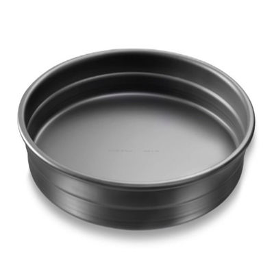 Khay nướng nhôm đục lỗ 9&quot; Chảo Pizza tròn đục lỗ Anodized