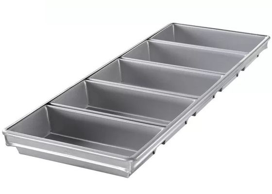 Dịch vụ thực phẩm NSF Thương mại 9'' Pullman Loaf Pan / 4 Quai 5-5/8 By 3-1/8-Inch Bộ chảo bánh mì
