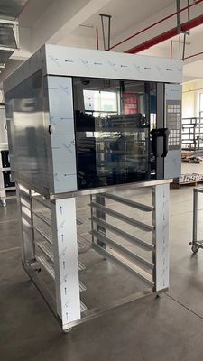 Lò nướng đối lưu 9,5kw Lò quay thương mại Croissant của Đan Mạch