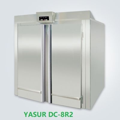 8 Rack Dough Retarder Proofer Yasur YDC-8R2 Cuộn trong Loại 288 Khay Tủ chống bánh 8kw