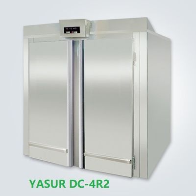 Máy Làm Chậm Bột 2-50 Độ Proofer Yasur YDC-4R2 Cuộn Vào Loại 4 Giá Đỡ Đôi Khay 40X60cm 220V 4KW